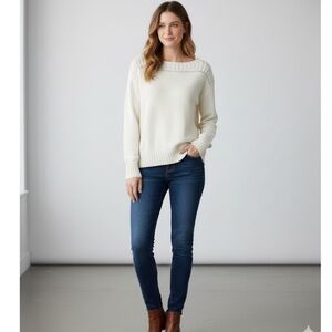 GAP Alpaca Blend Women's Crew Neck Sweater